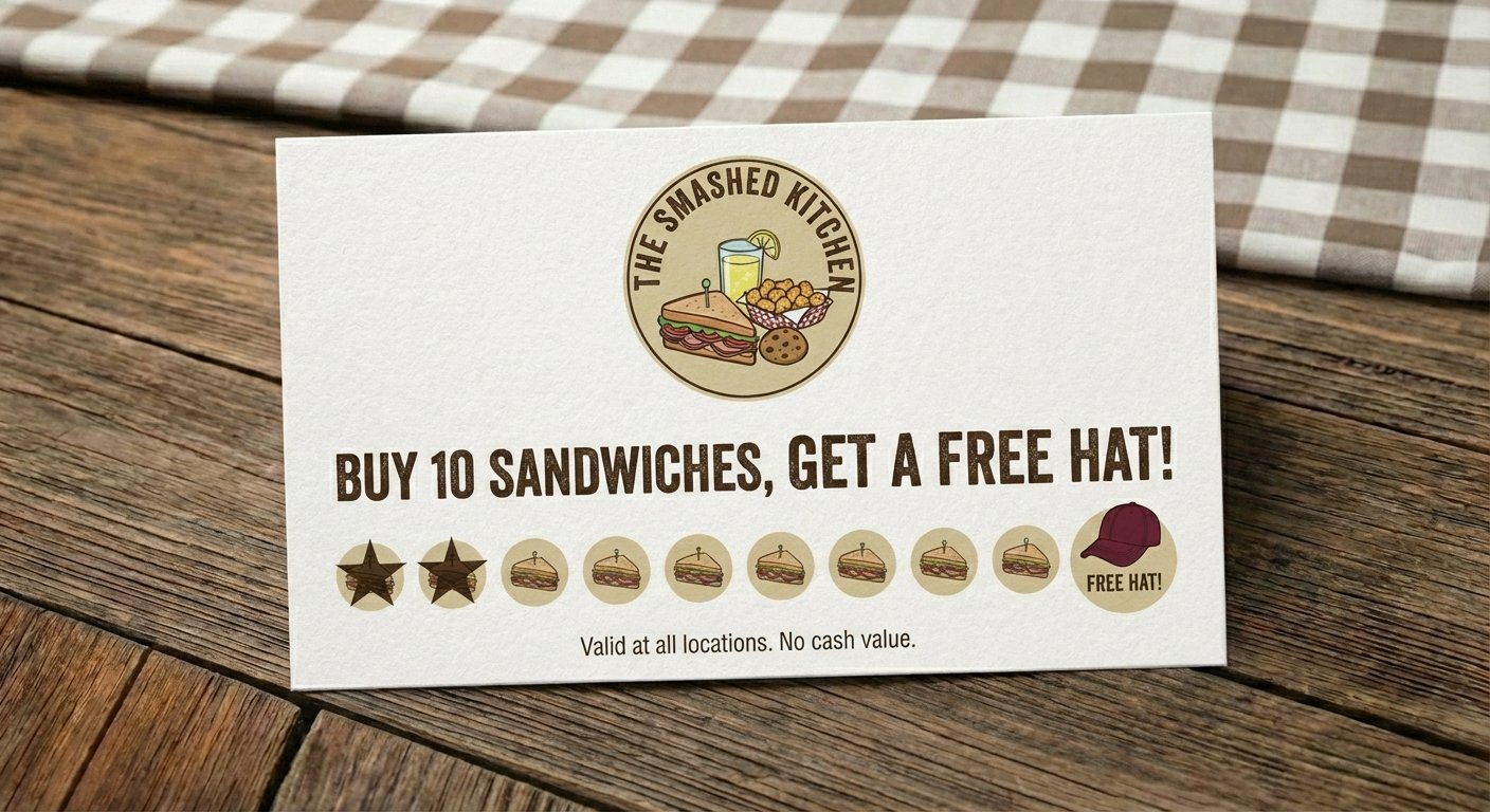 Chuck Wagon Punch Card